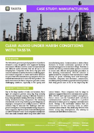 MCX case study for manufacturing